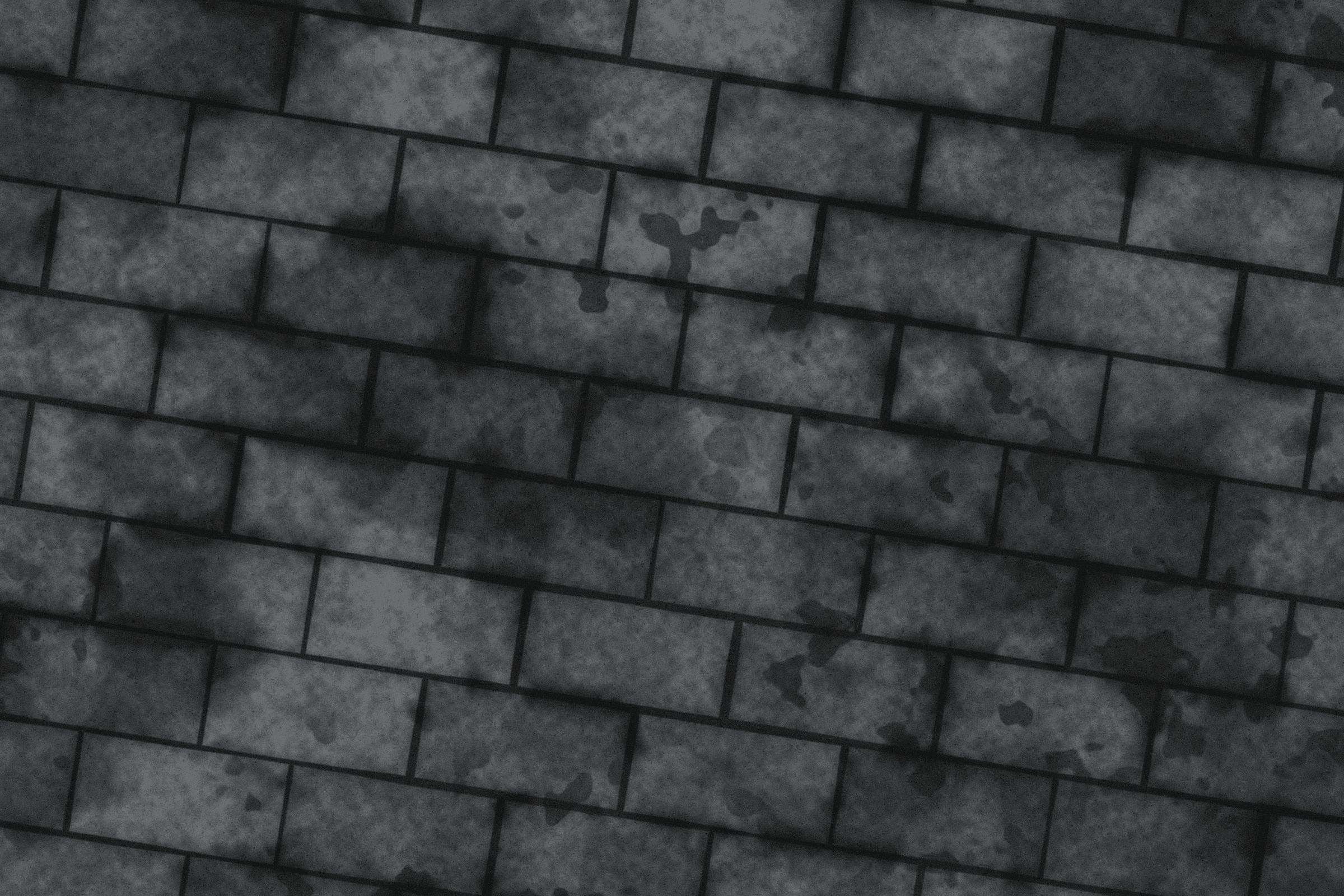 Close-up van klinkers: links van de diagonaal het vervuilde oppervlak, rechts hetzelfde oppervlak na herstel.